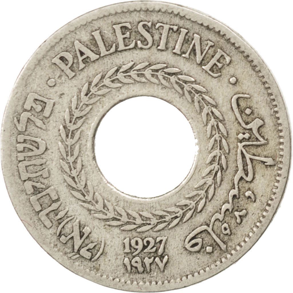 British Palestine | 5 Mils Coin | Olive Wreath | Km:3 | 1927 - 1947