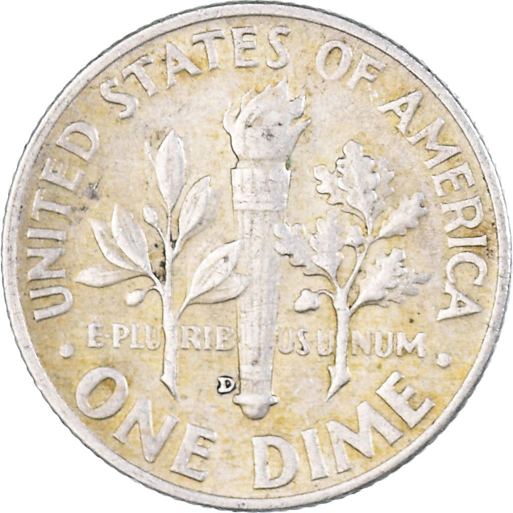 USA | 1 Dime Mønt | Franklin D. Roosevelt | KM:195 | 1946 - 1964