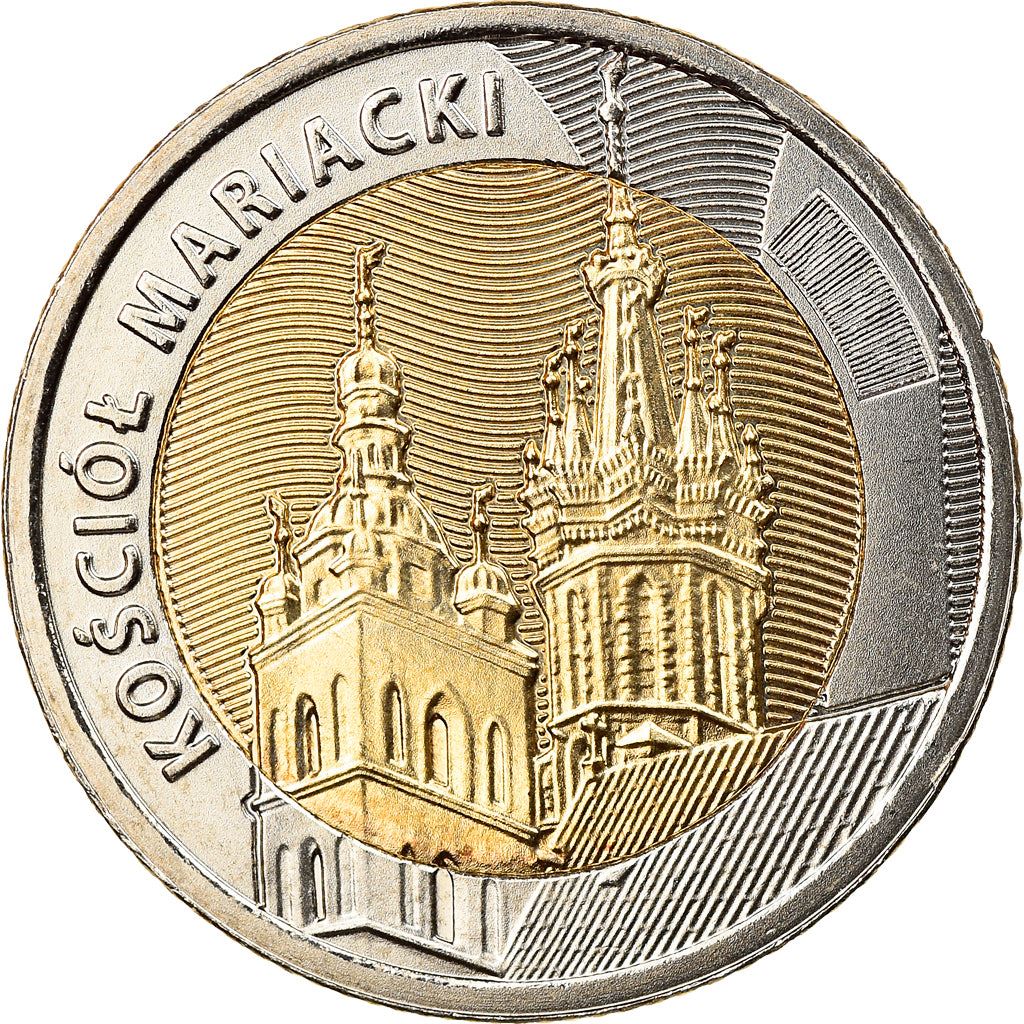 ポーランド | 5ズウォティ硬貨 | 聖マリア教会 | 年:1064 | 2020年