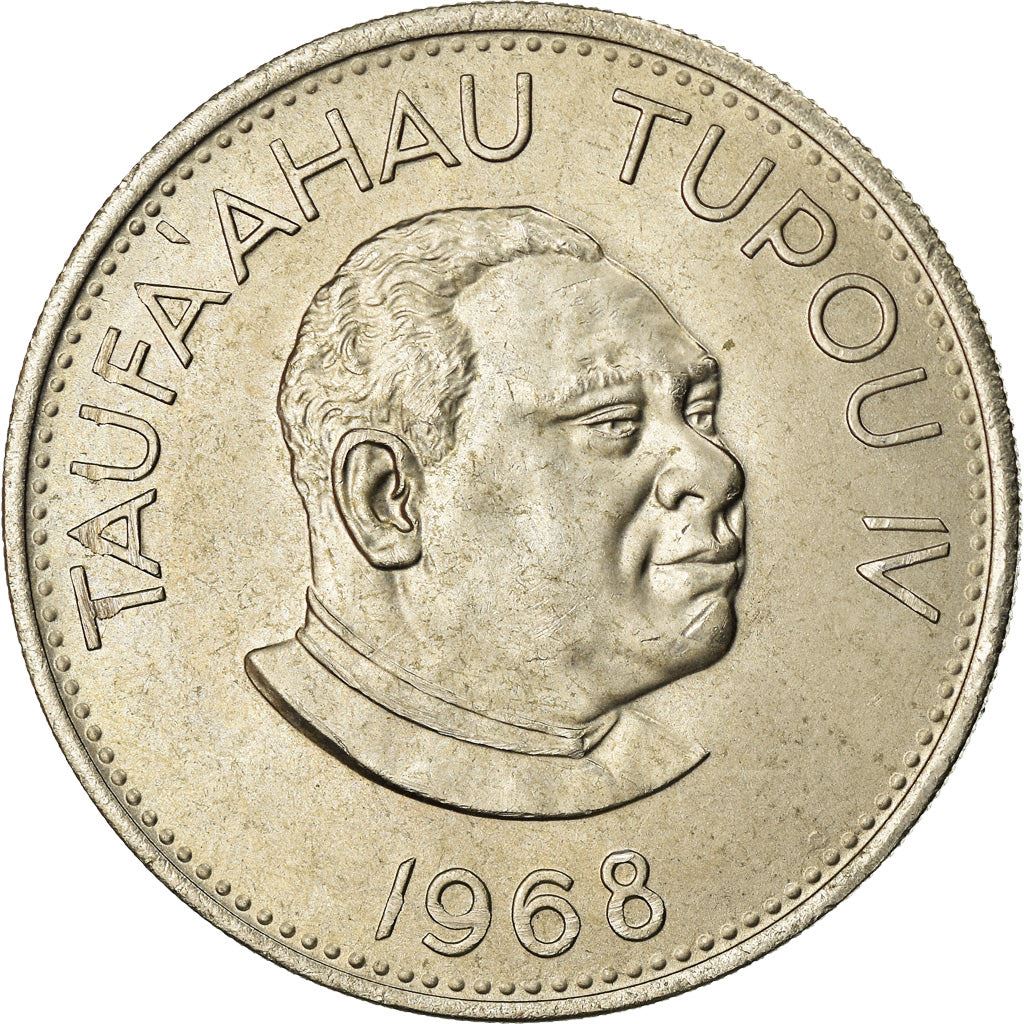 Tonga | 20 Seniti Münze | König Tupou IV | Stern | KM:31 | 1968 - 1974