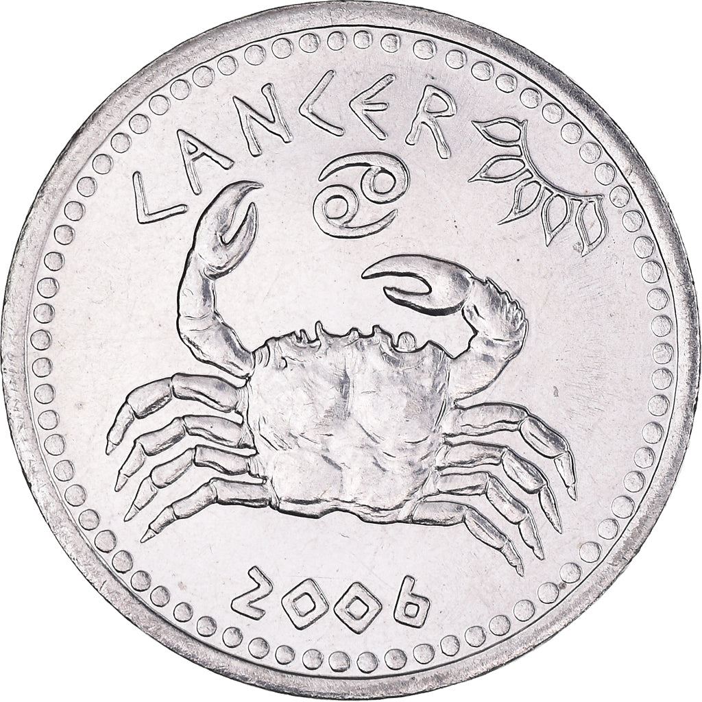 Somaliland | 10 Shillings Coin | Cancer | Stainless steel | KM:12 | 2006