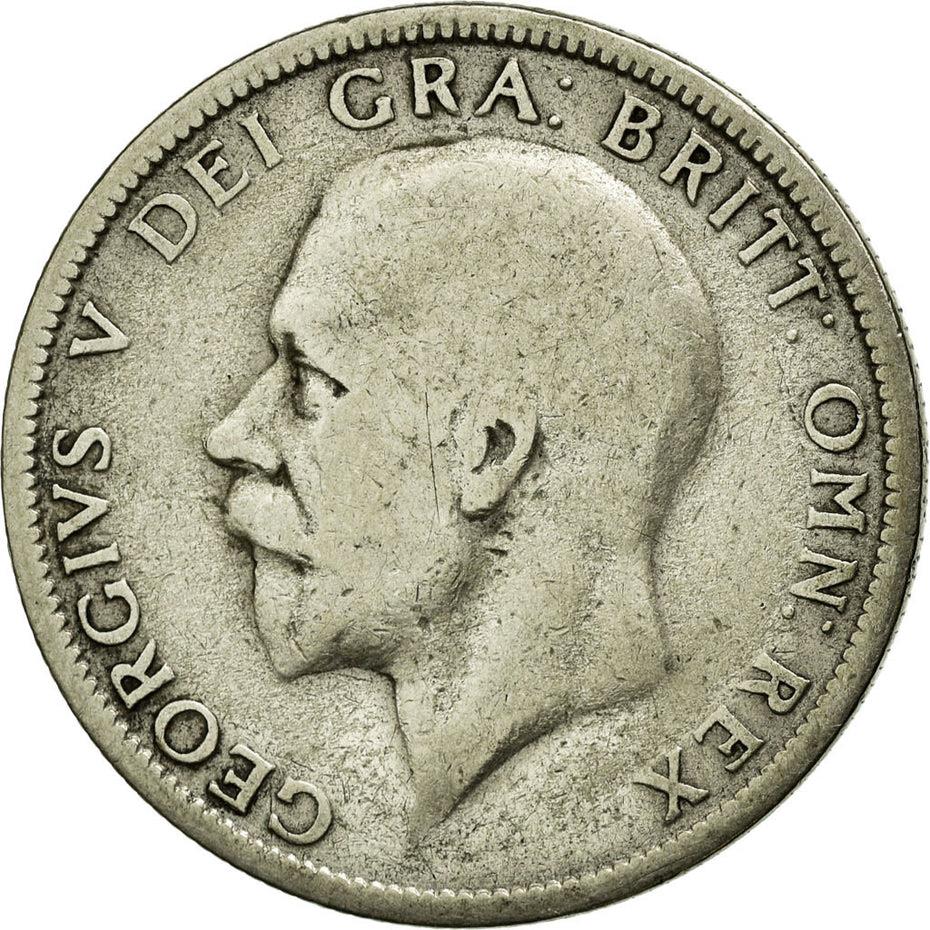 United Kingdom | 1 Florin Coin | George V | KM:834 | 1927 - 1936
