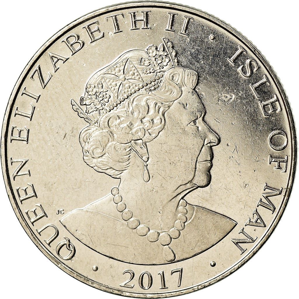 Isle of Man | 10 Pence Coin | Manx Cat | Queen Elizabeth II | Km:1581 | 2017 - 2021