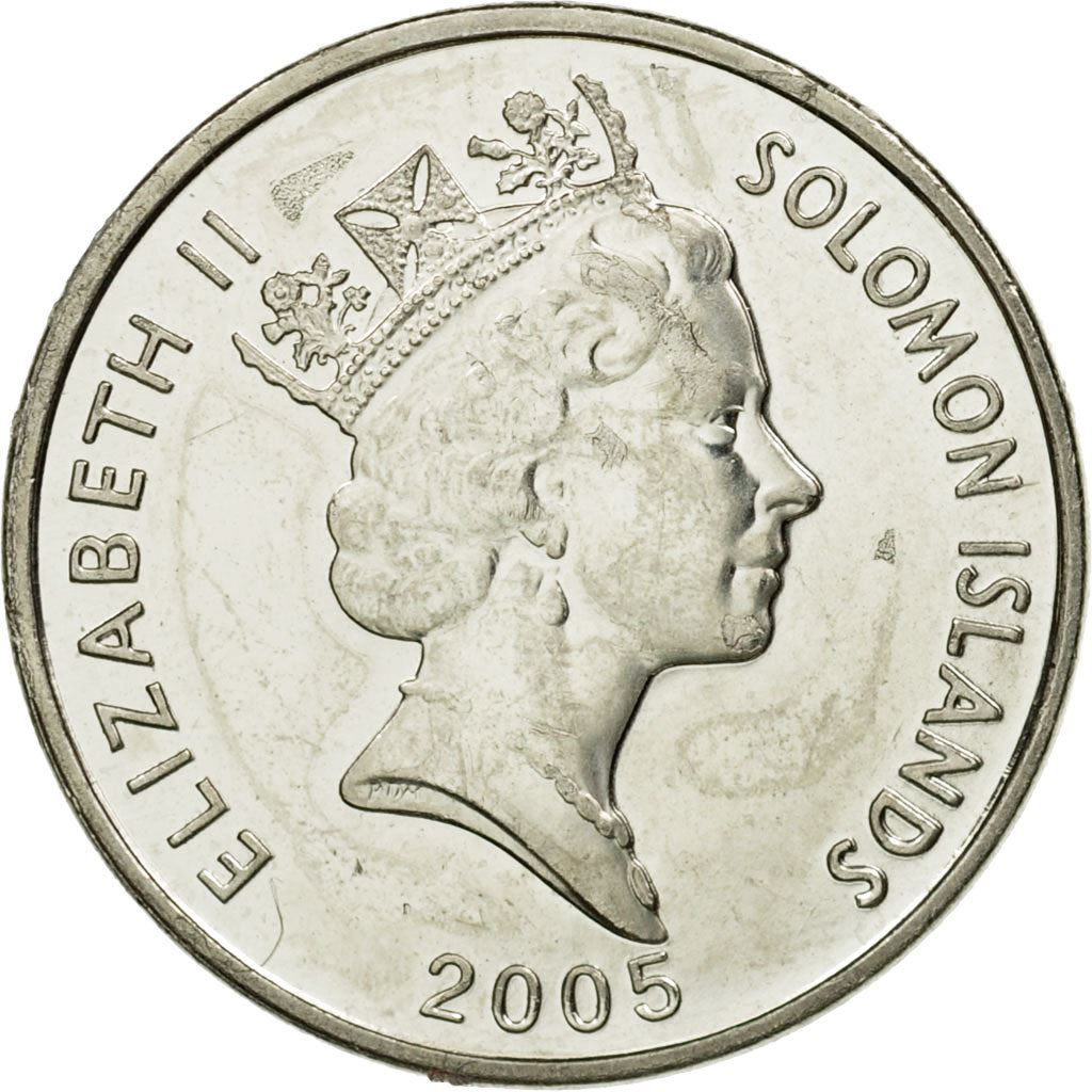 Solomon Islands | 5 Cents Coin | Elizabeth II | Native Mask | Km:26A | 1993 - 2005
