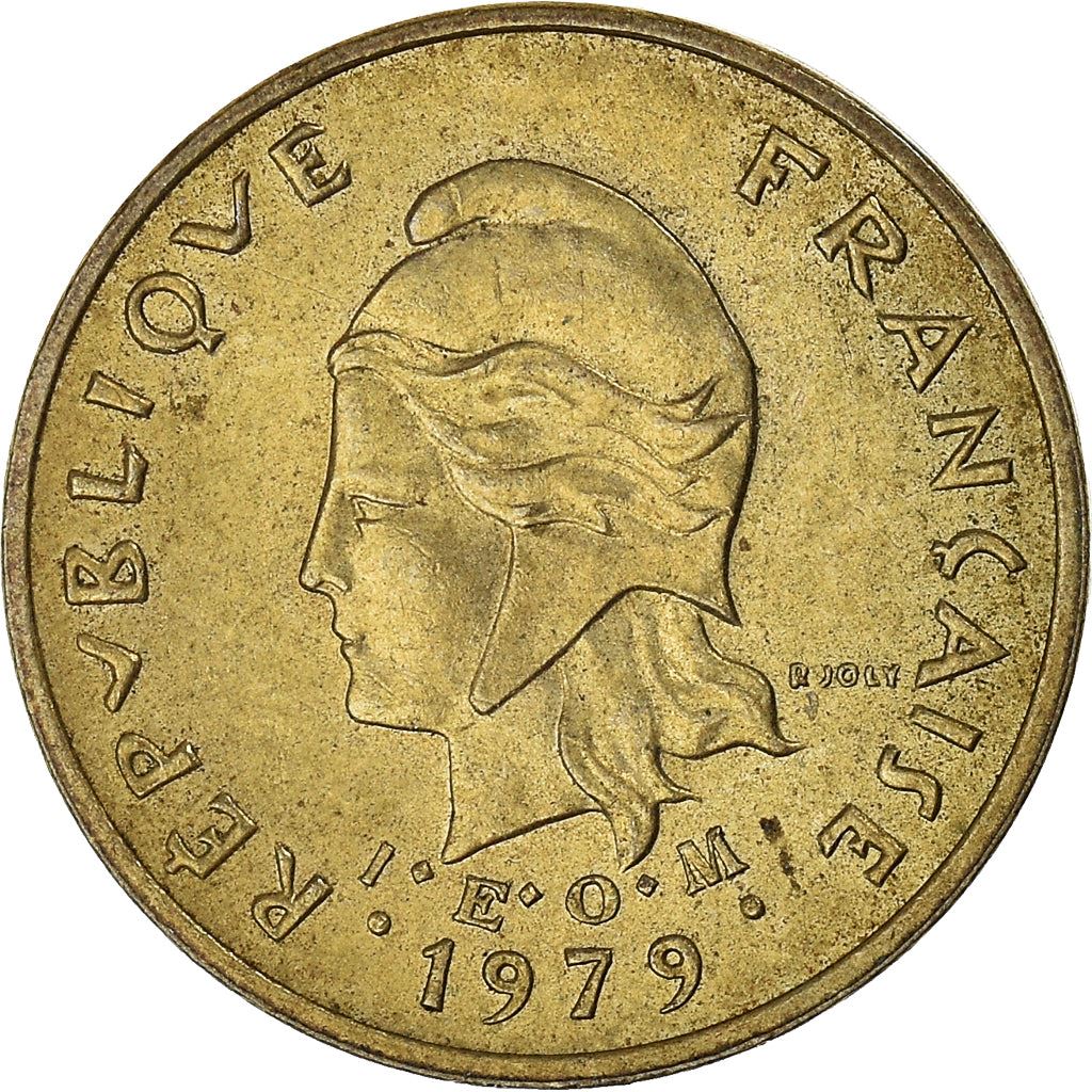 New Hebrides | 1 Franc Coin | Marianne | Frigate Bird | Km:4.2 | 1975 - 1982