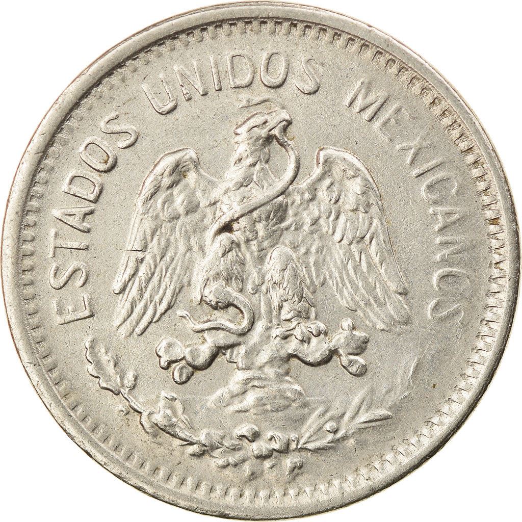 Mexico | 5 Centavos Coin | Nickel | Coat of Arms | Km:421 | 1905 - 1914