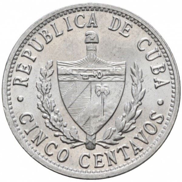 5 Centavos Coin | Patria | Libertad | Km:34 | 1963 - 2015