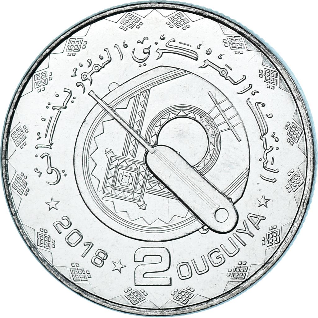 Mauritania | 2 Ouguiya Coin | National Instruments | Km:16 | 2018