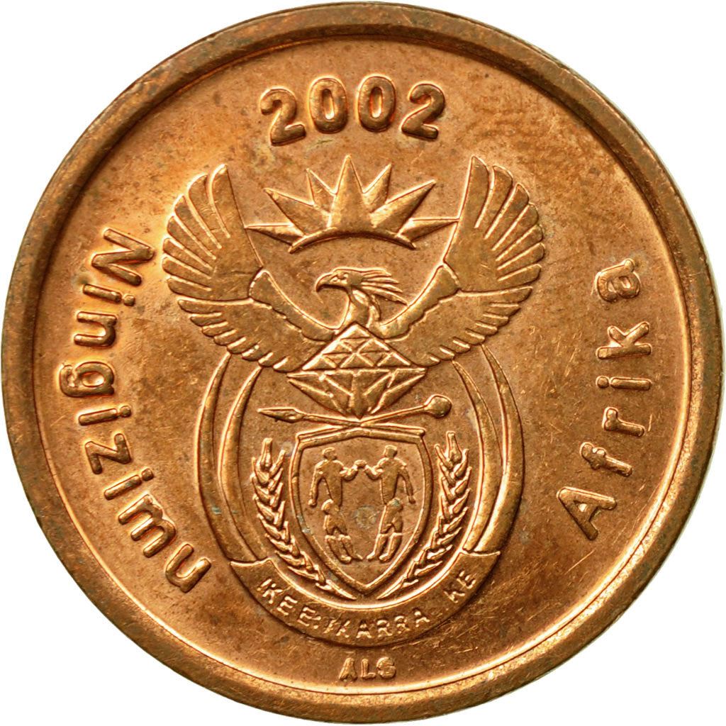 South Africa 5 Cents Swati Legend - Ningizimu Afrika Coin KM268 2002