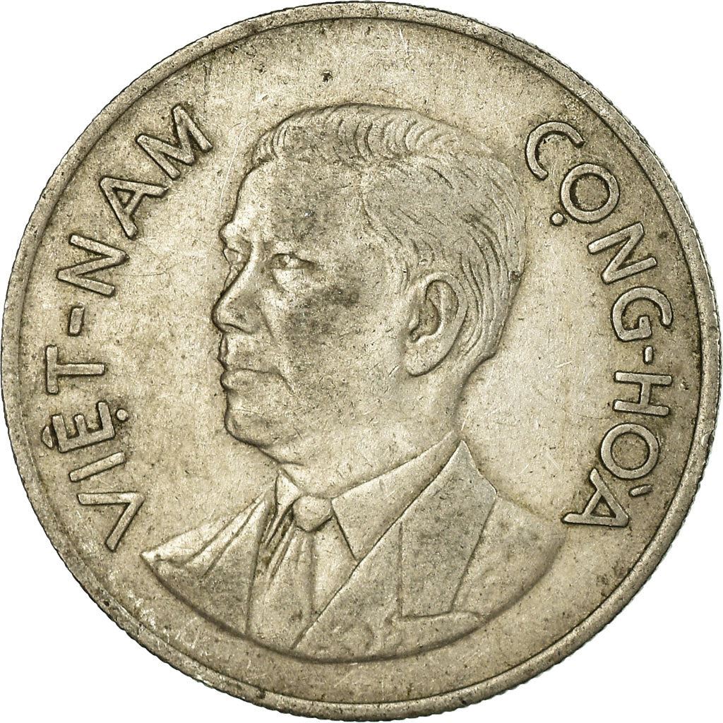 South Vietnam | 1 Dong Coin | Bamboo | Km:5 | 1960