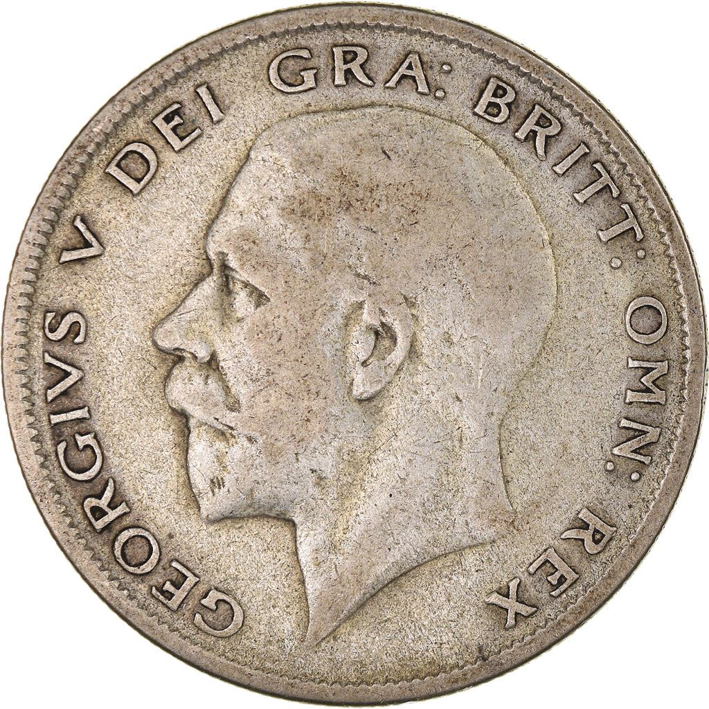 United Kingdom | 1/2 Crown Coin | George V | KM:835 | 1927 - 1936