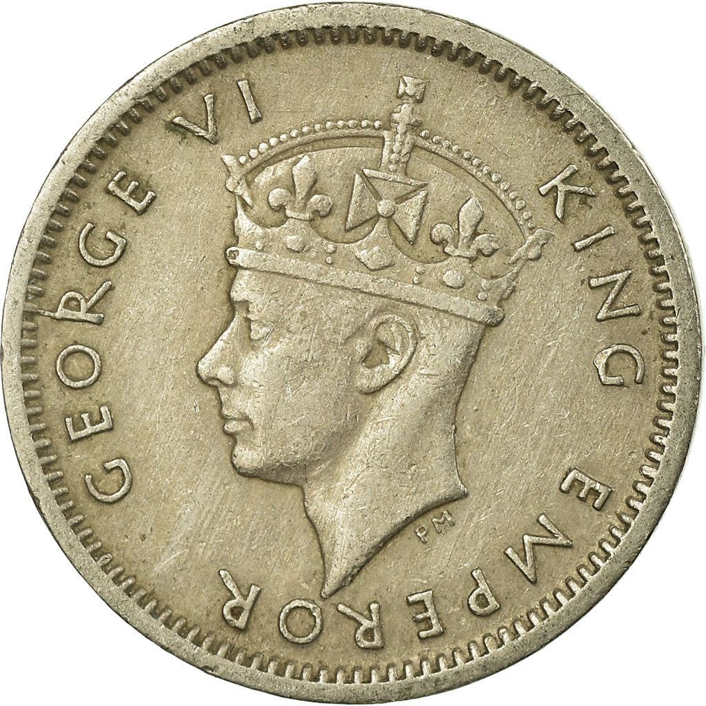 Southern Rhodesia | 3 Pence Coin | George VI | Spearheads | Km:16B | 1947