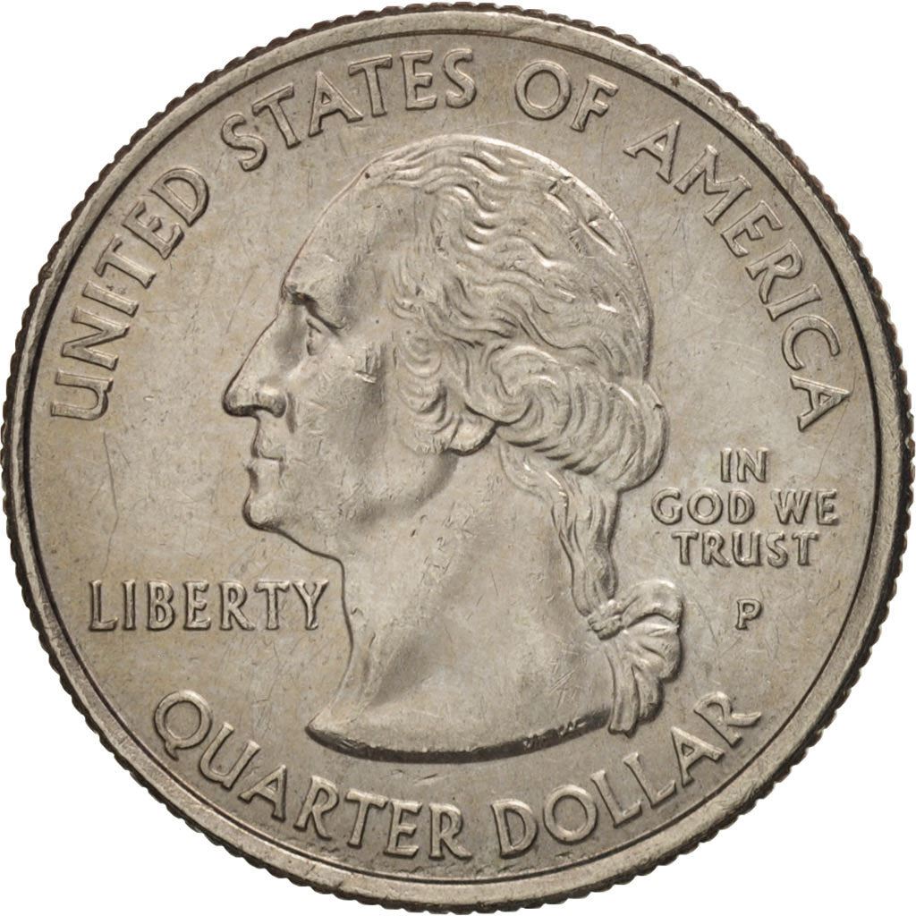 United States | 1/4 Dollar Coin | Schoolhouse | Km:358 | 2004