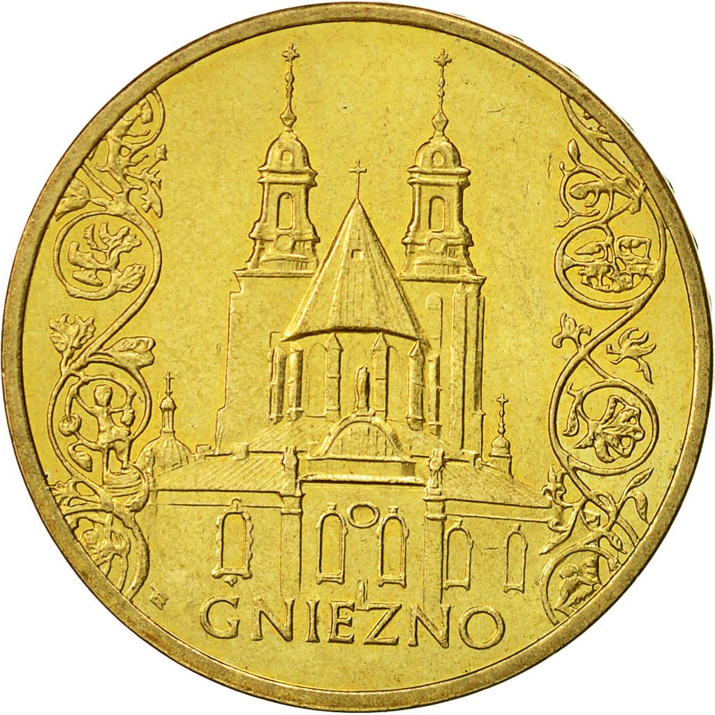 Poland | 2 Zlotys Coin | Gniezno | Y:564 | 2005