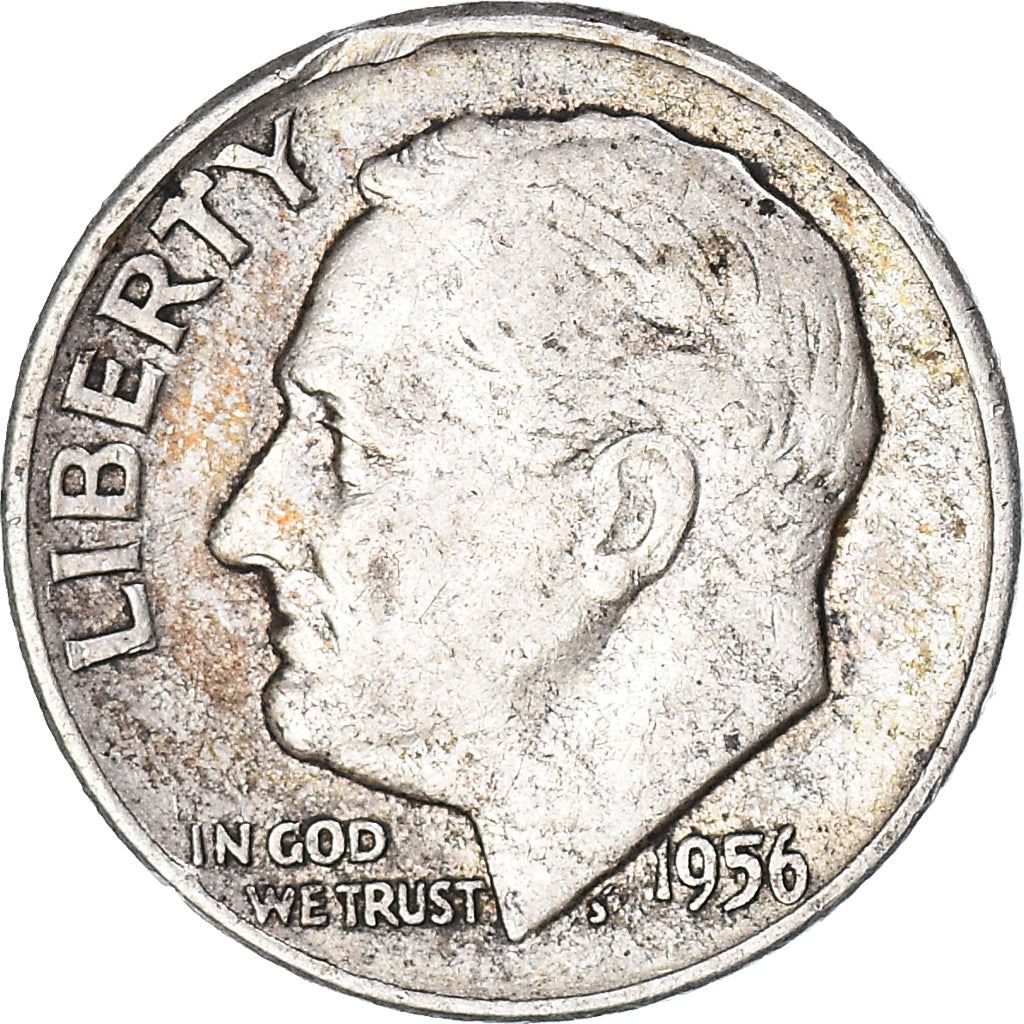 USA | 1 Dime Mønt | Franklin D. Roosevelt | KM:195 | 1946 - 1964
