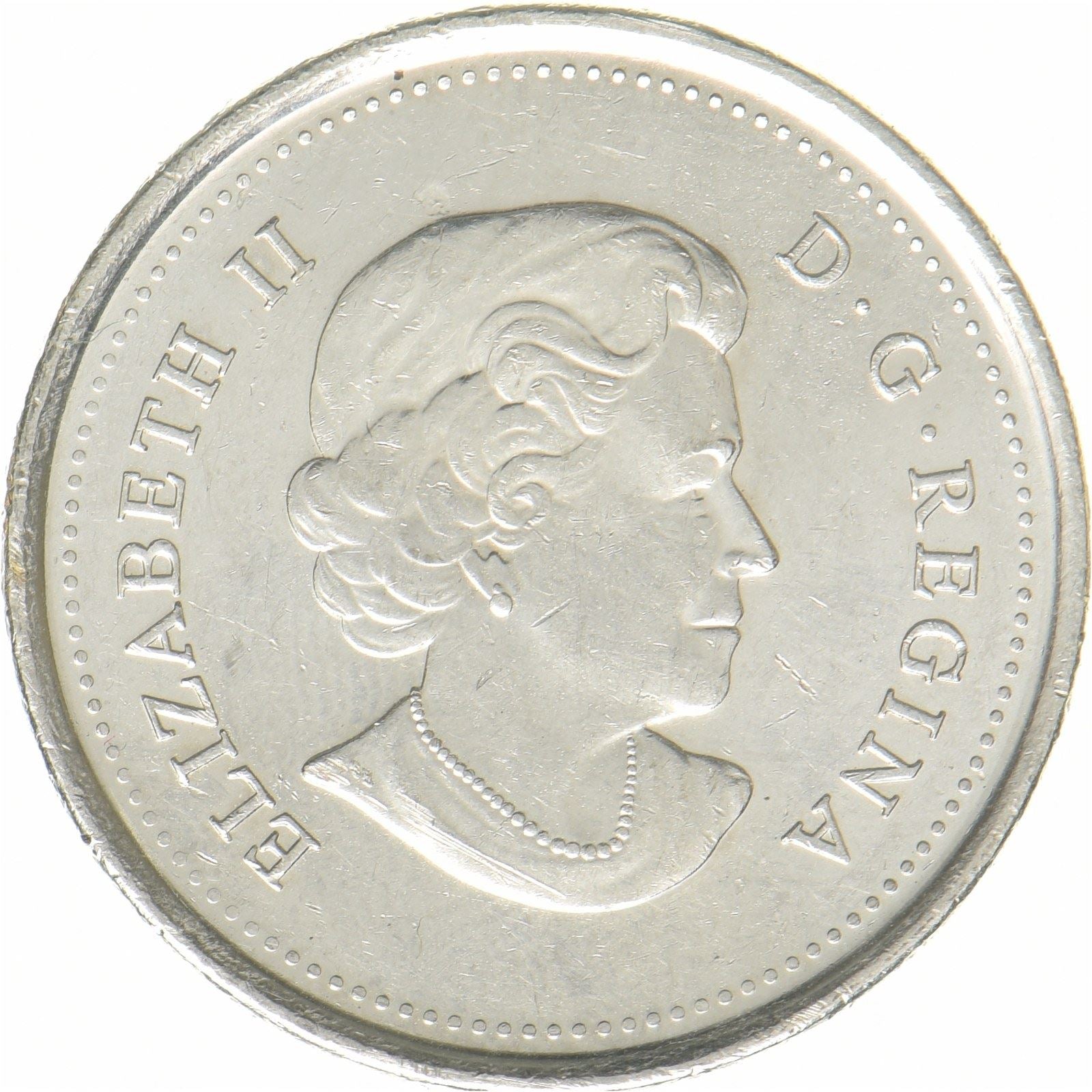Canada | 25 Cents Coin | Beluga Whale | Nickel plated steel | KM:A1547 | 2013