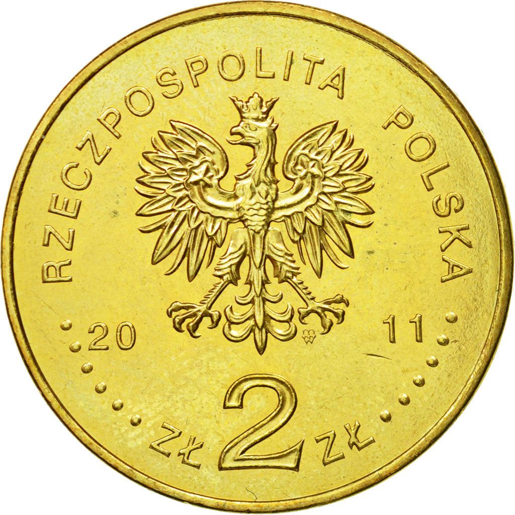 Poland | 2 Zlotys Coin | John Paul II | Y:772 | 2011