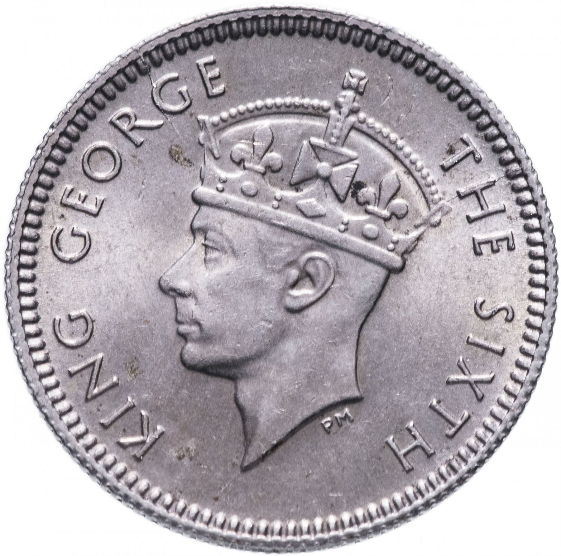 Malaya | 5 Cents Coin | George VI | Km:7 | 1948 - 1950