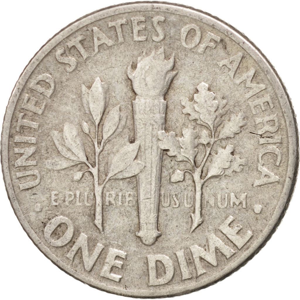 USA | 1 Dime Mønt | Franklin D. Roosevelt | KM:195 | 1946 - 1964