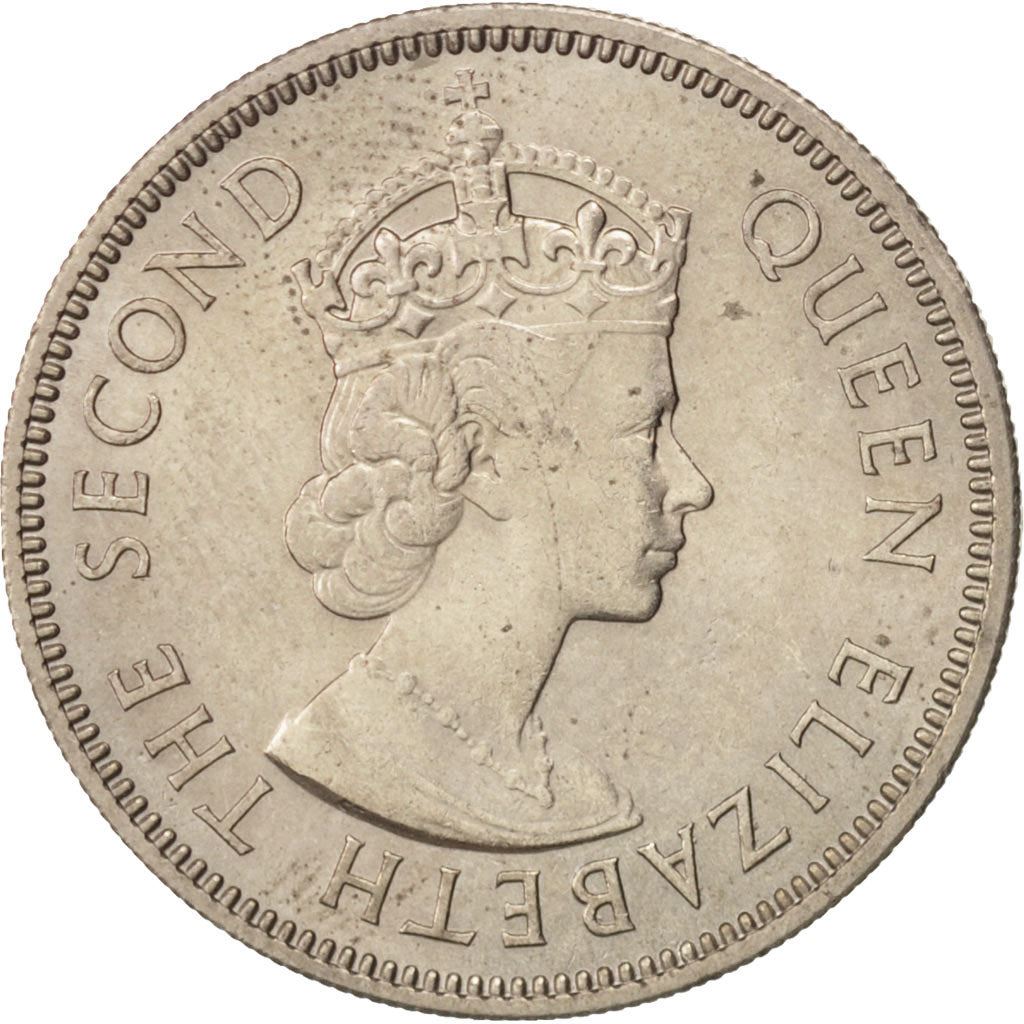Malaya and British Borneo | 20 Cents Coin | Elizabeth II | Km:3 | 1954 - 1961