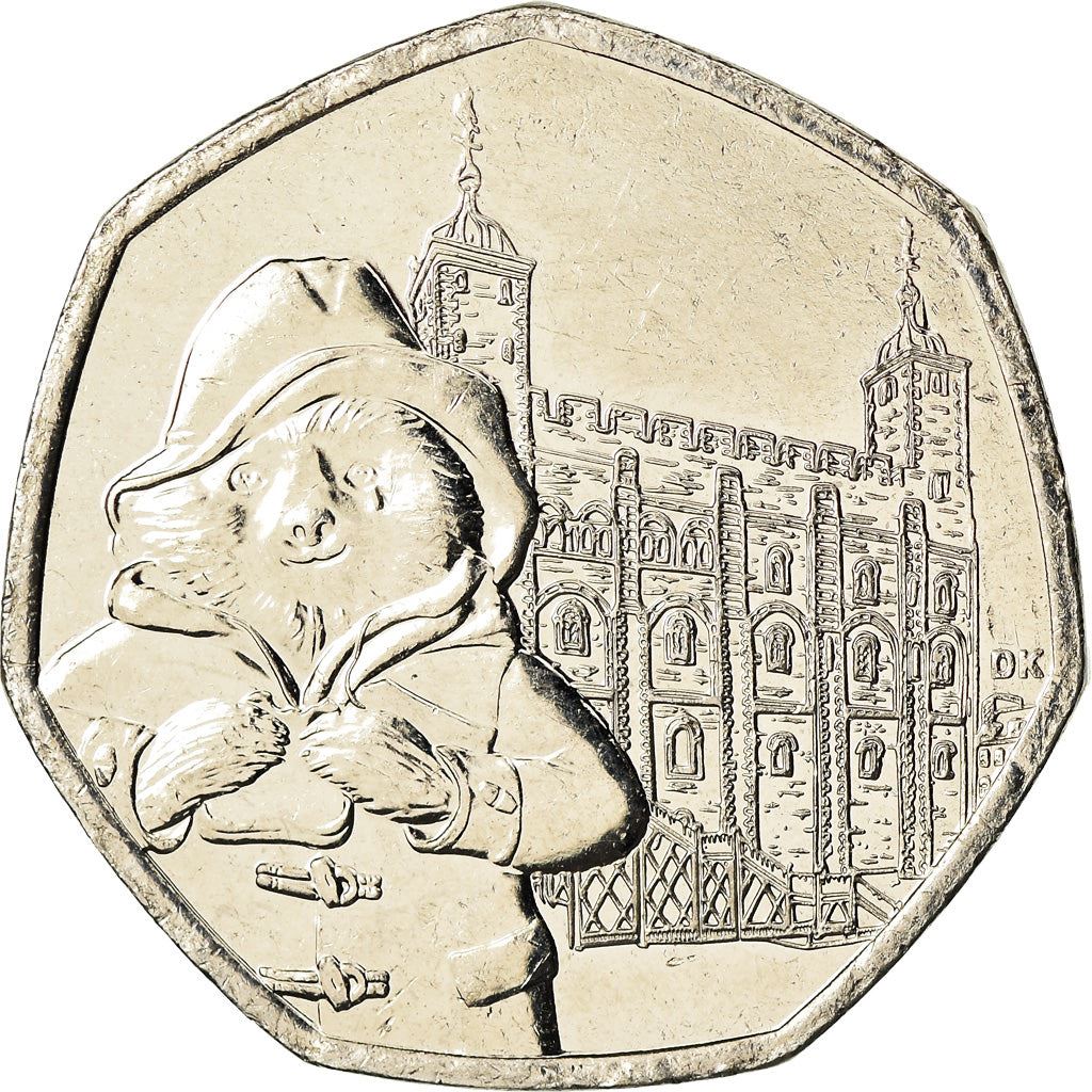 United Kingdom | 50 Pence Coin | Paddington | Km:1714 | 2019