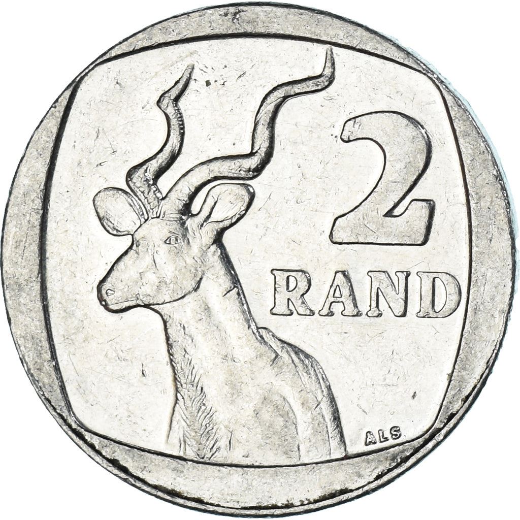 South Africa | 2 Rand Coin | Animals | Greater Kudu | UC:18 | 2015