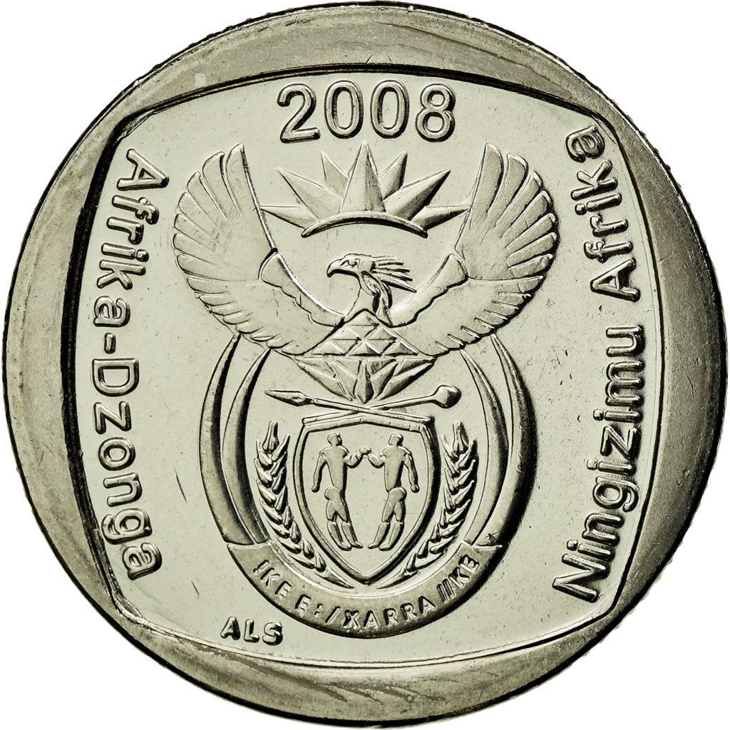 South Africa 1 Rand Afrika-Dzonga - Ningizimu Afrika Coin KM444 2008 - 2020