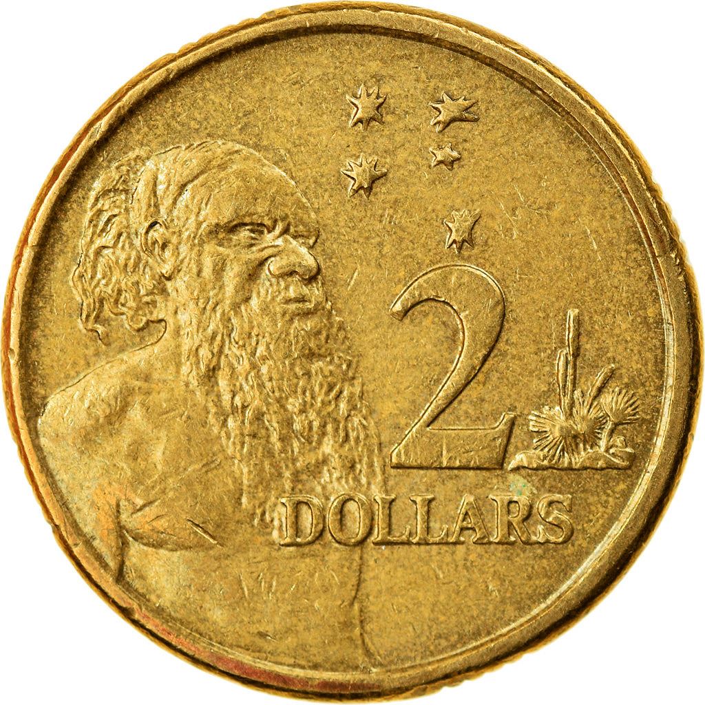 Australia | 2 Dollars Coin | Aboriginal Elder | Km:406 | 1999 - 2019