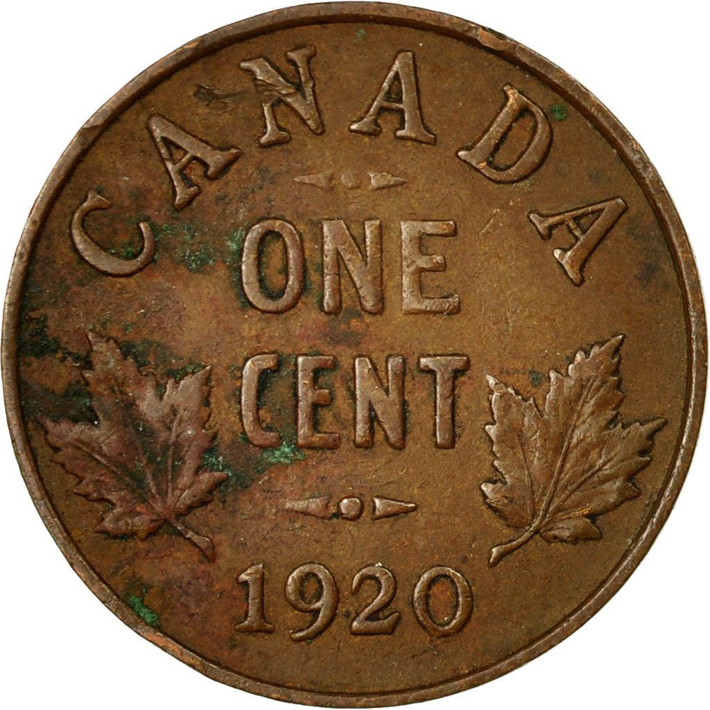Canada | 1 Cent Coin | Bronze | KM:28 | 1920-1936