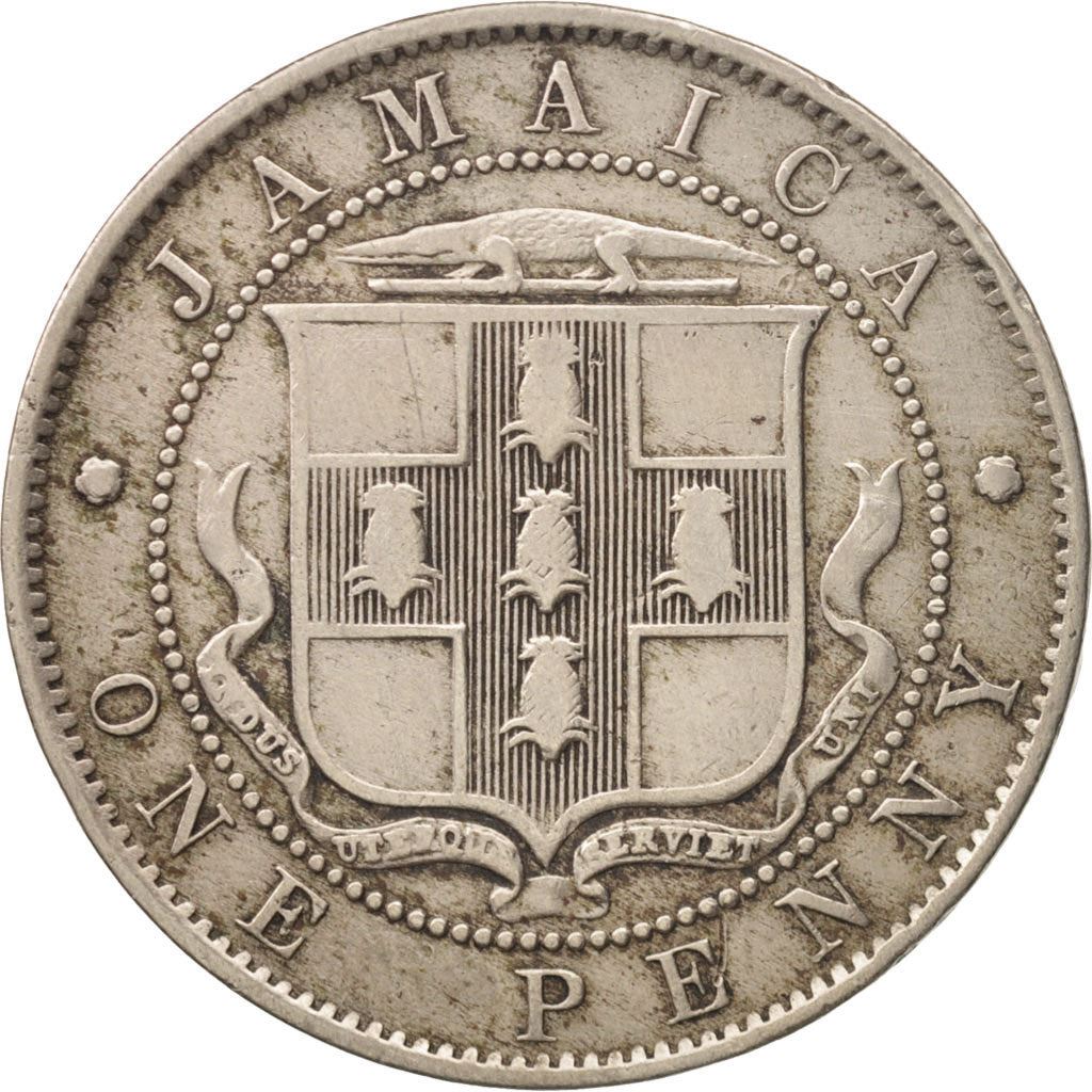 Jamaica Coin | 1 Penny Coin | Edward VII | KM23 | 1904 - 1910