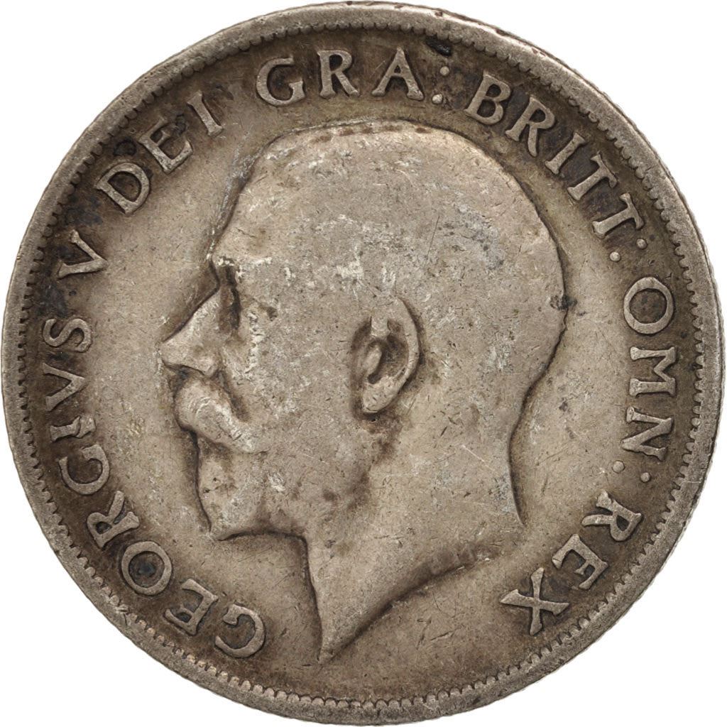 United Kingdom | 1 Shilling Coin | George V | Km:816 | 1911 - 1919