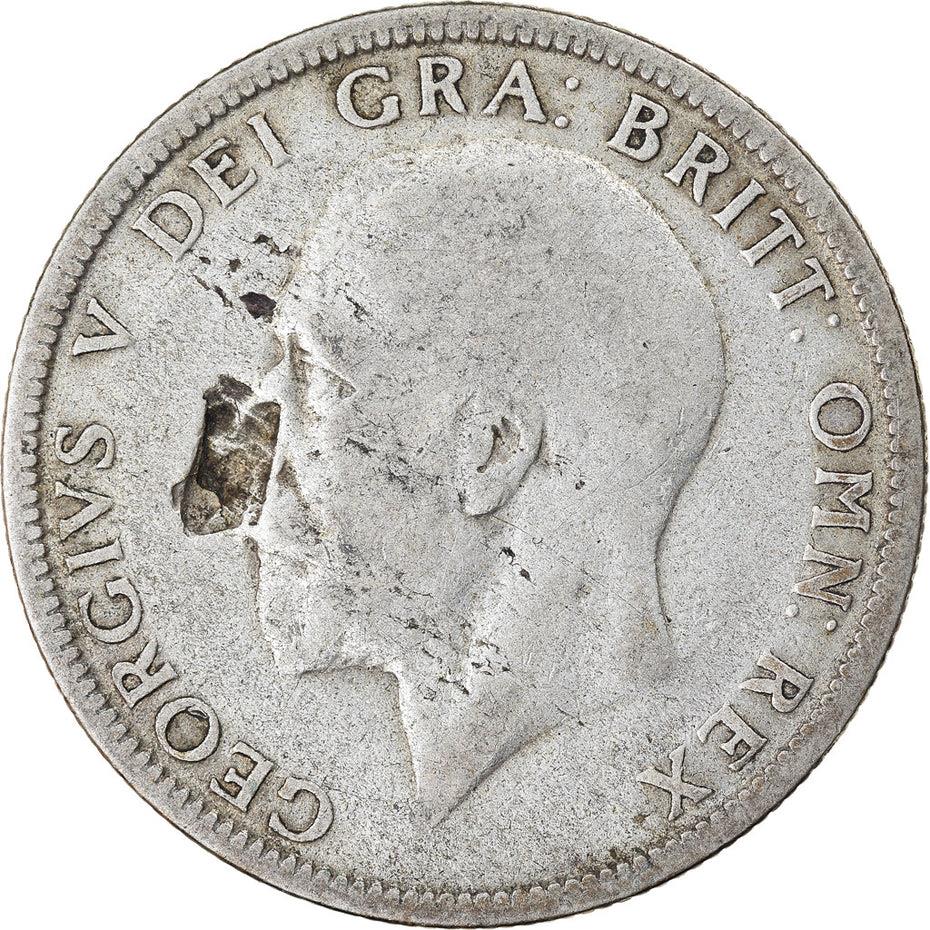 United Kingdom | 1 Florin Coin | George V | KM:834 | 1927 - 1936