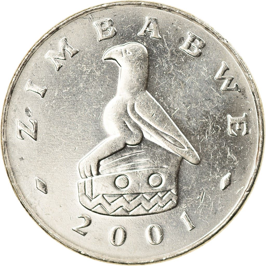 Zimbabwe | 10 Cents Coin | Baobab | Km:3A | 2001 - 2003