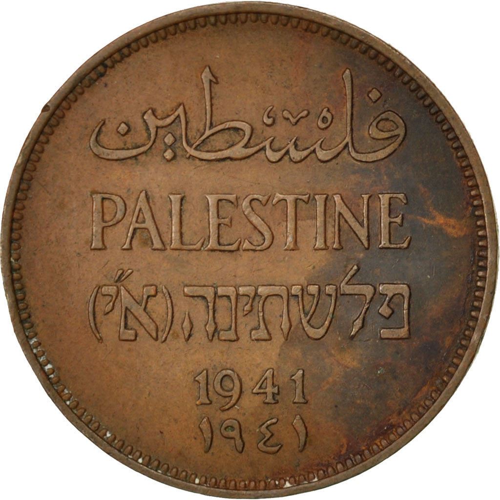 British Palestine | 2 Mils Coin | Olive Branch | Km:2 | 1927 - 1947