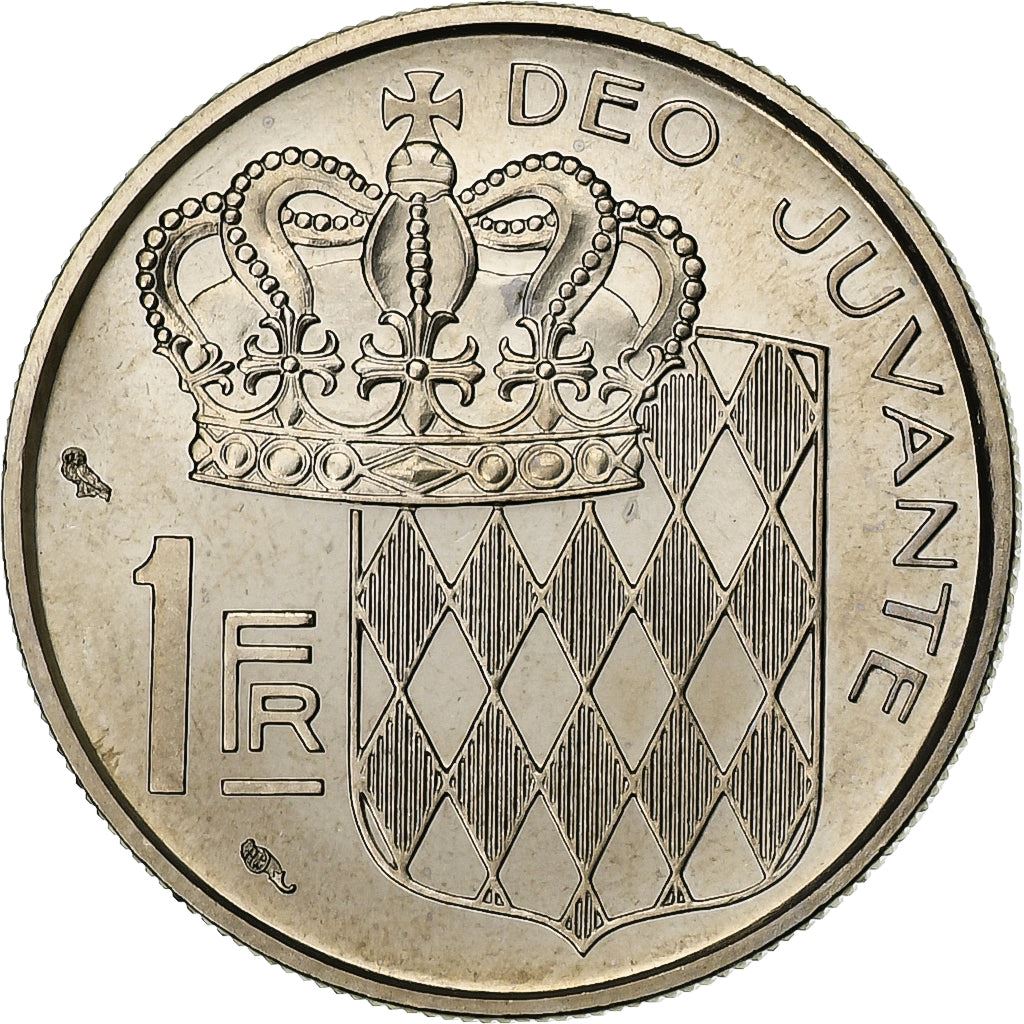 Monaco | 1 Franc Coin | Rainier III | Km:140 | 1960 - 1995