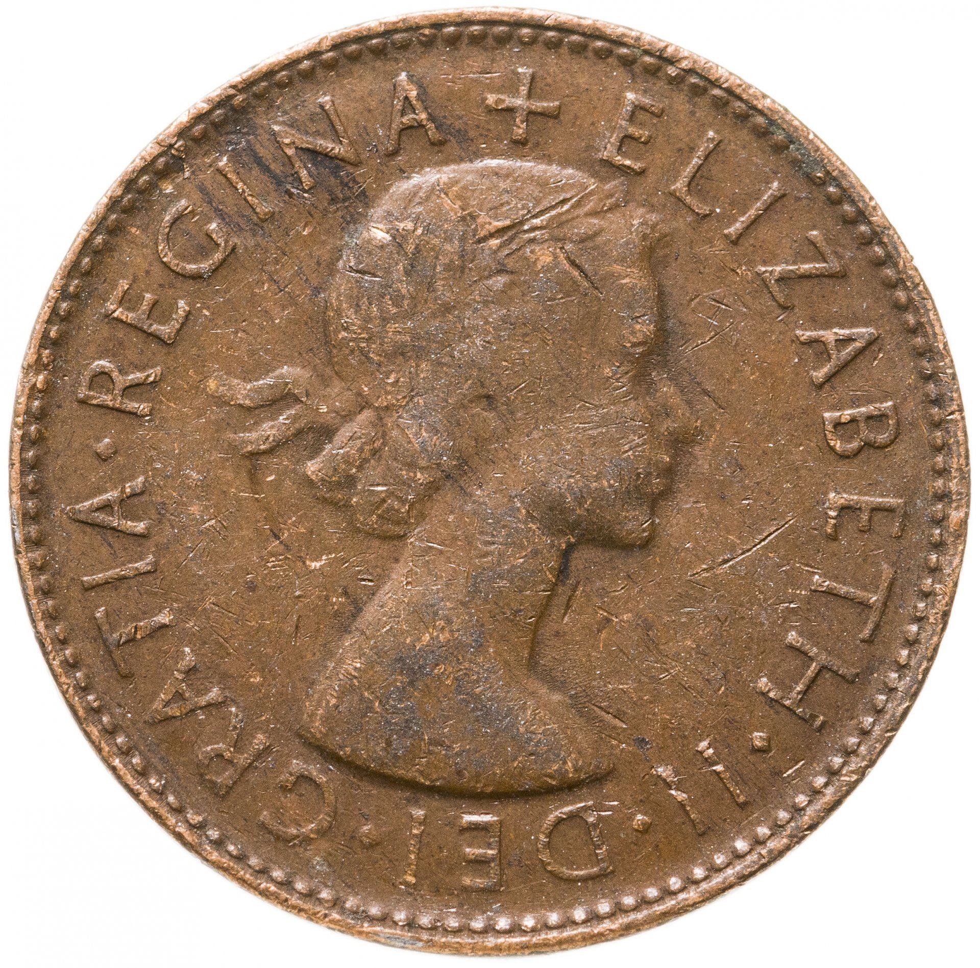 Australia | 1/2 Penny Coin | Kangaroo | KM:49 | 1953 - 1955