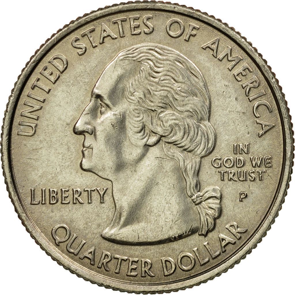 United States | 1/4 Dollar Coin | Louisiana | Km:333 | 2002