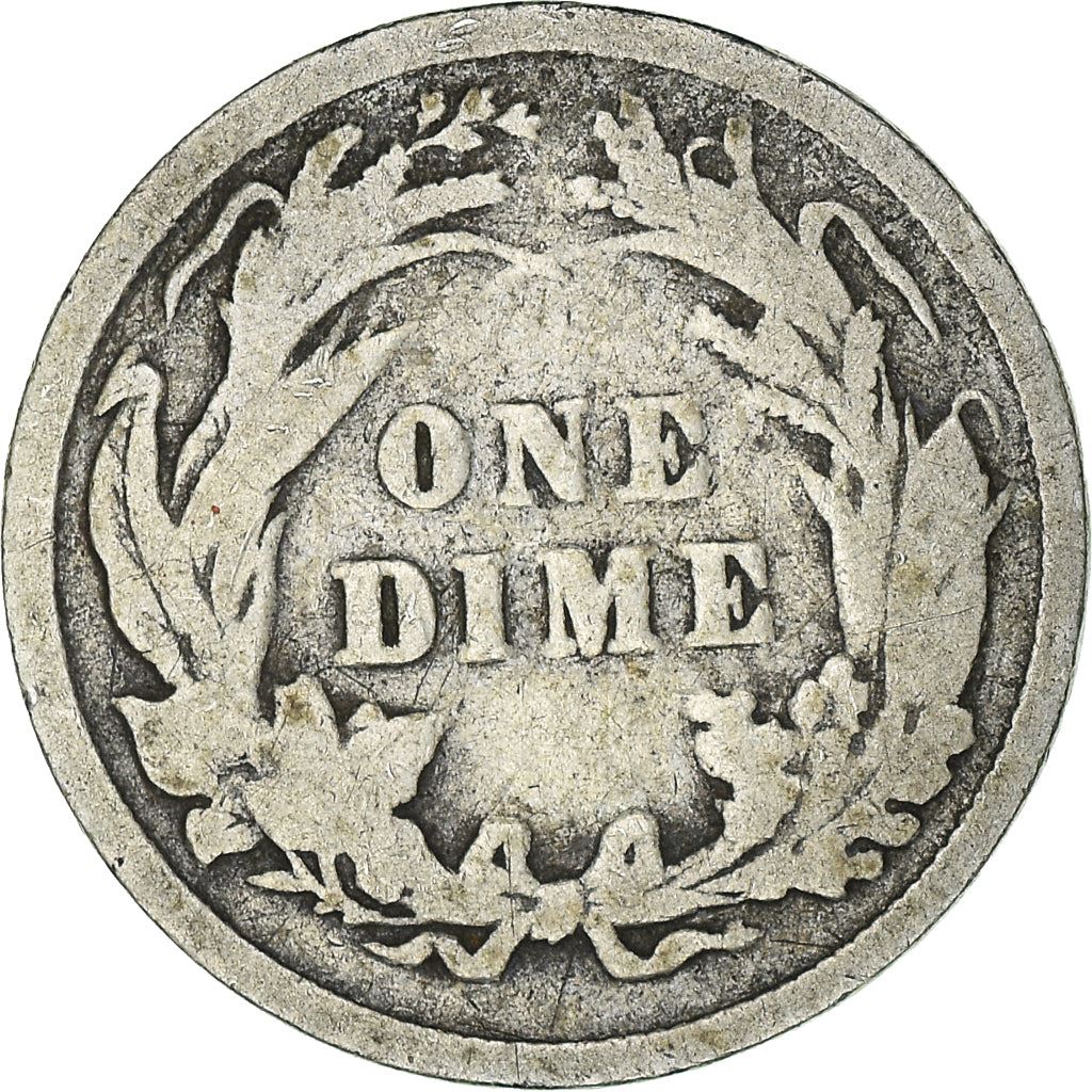 Stati Uniti | 1 moneta da dieci centesimi | Barber Dime | KM:113 | 1892 - 1916