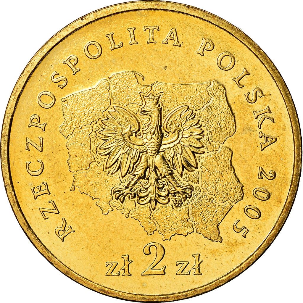 Poland | 2 Zlotys Coin | Zachodniopomorskie | Y:563 | 2005