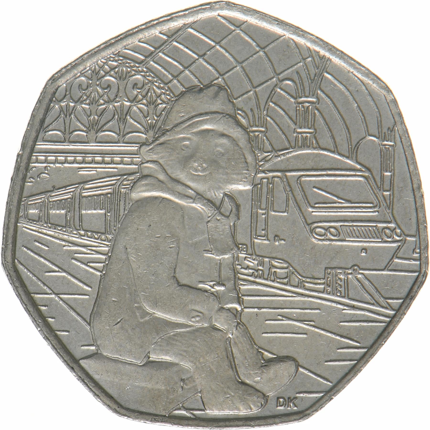 United Kingdom | 50 Pence Coin | Paddington | KM:1558 | 2018