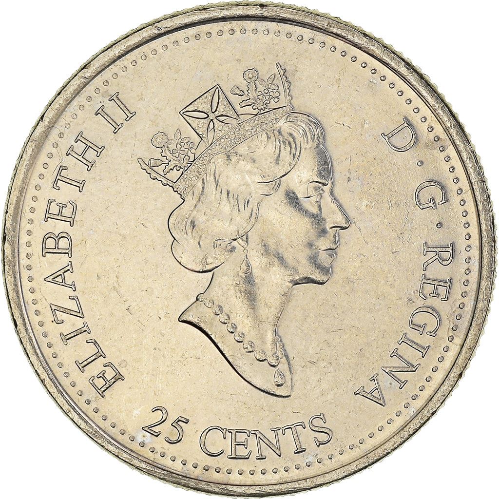 Canada | 25 Cents Coin | Harmony | Nickel | KM:377 | 2000