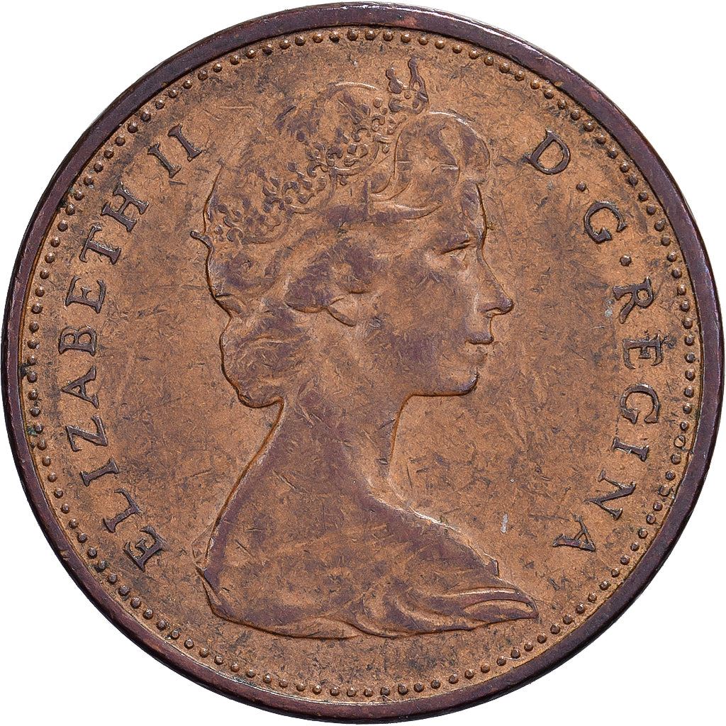 Canada | 1 Cent Coin | Bronze | 2nd portrait | KM:59 | 1965-1978