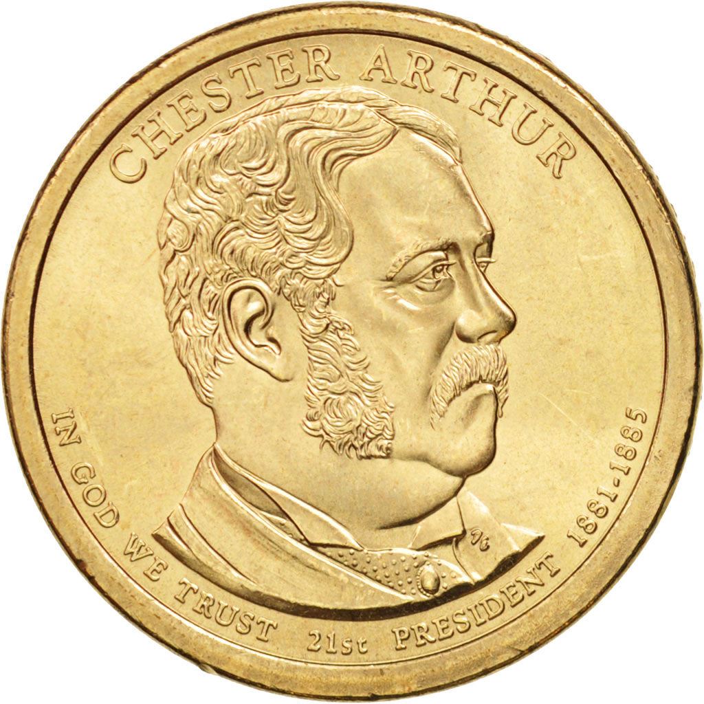 United States | 1 Dollar Coin | Chester Arthur | Km:524 | 2012