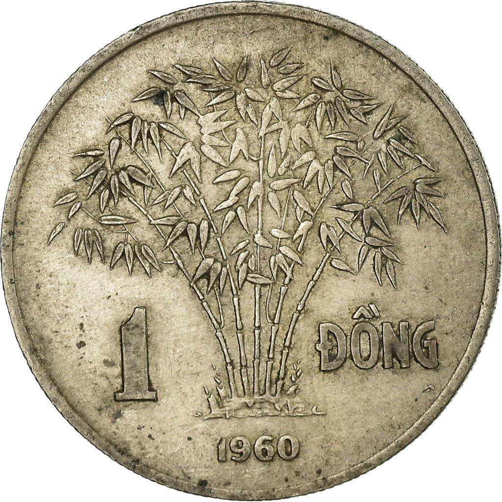 South Vietnam | 1 Dong Coin | Bamboo | Km:5 | 1960