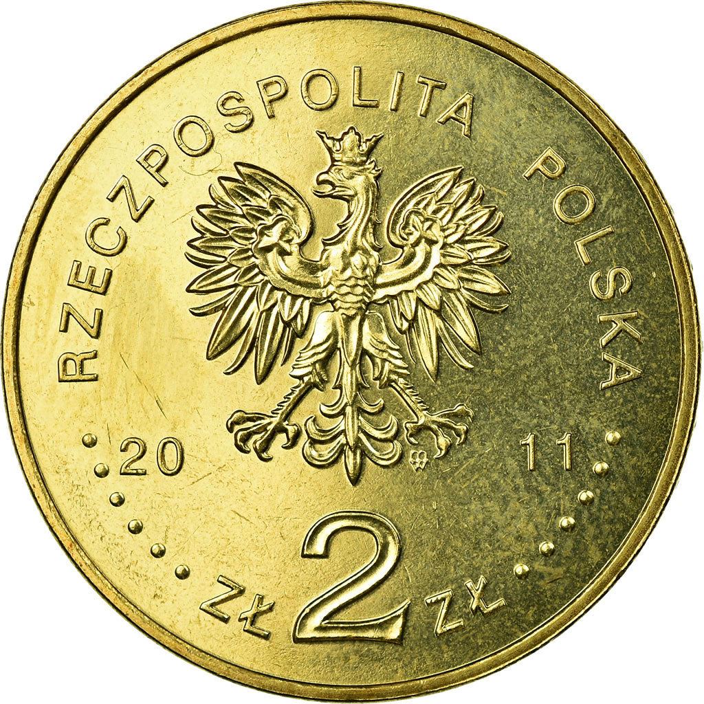 Poland | 2 Zlotys Coin | Łódź | Y:804 | 2011