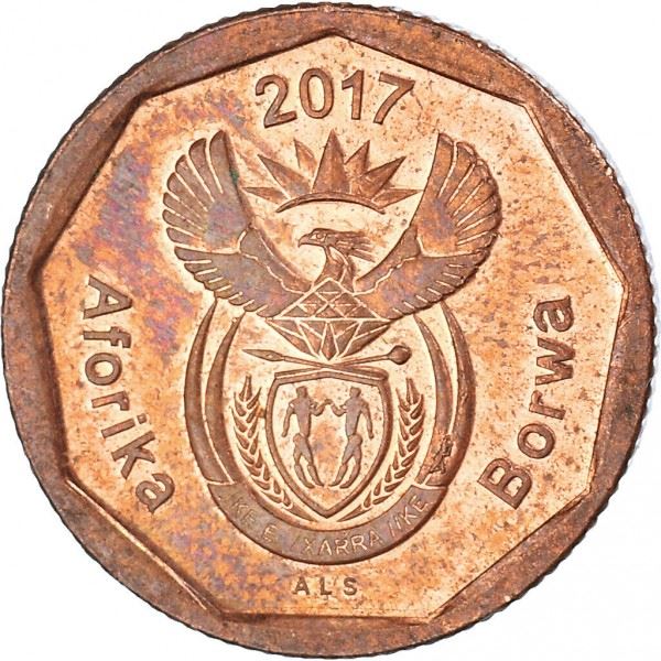 South Africa | 10 Cents Coin | Flowers | Arum Lily | Uc:24 | 2017