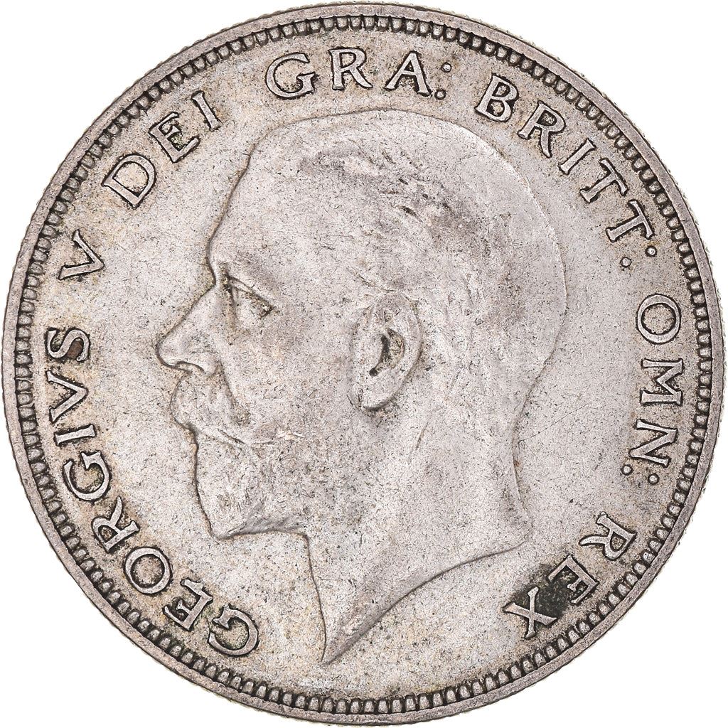 United Kingdom | 1/2 Crown Coin | George V | KM:835 | 1927 - 1936