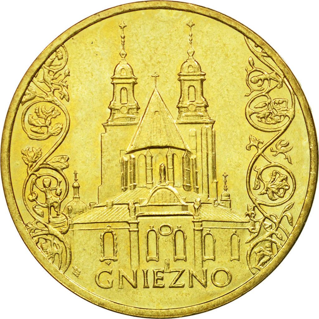 Poland | 2 Zlotys Coin | Gniezno | Y:564 | 2005