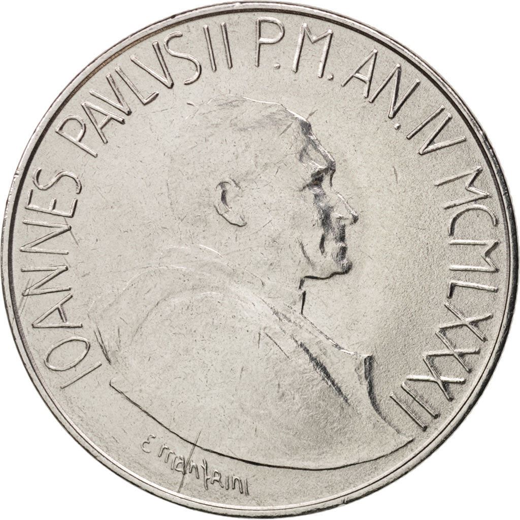 Vatican City | 100 Lire Coin | Family | Km:164 | 1982