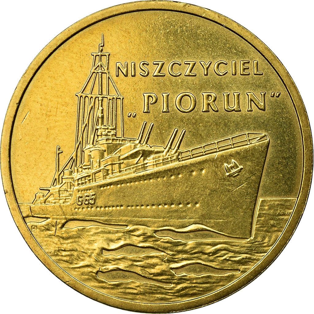Poland | 2 Zlotys Coin | Lekki krążownik | Y:841 | 2012
